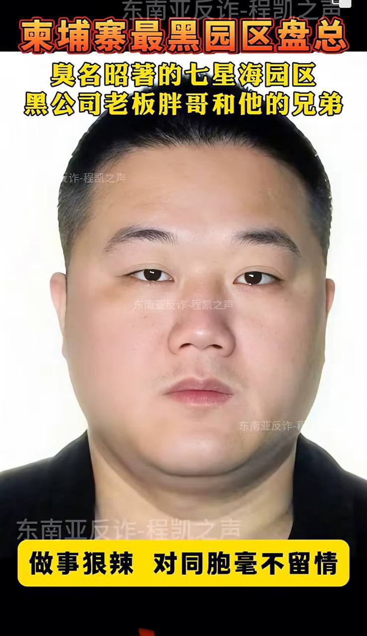 曝光七星海最黑公司，老板代号 胖哥 阿门 阿宽。真实姓名 谢炳钢